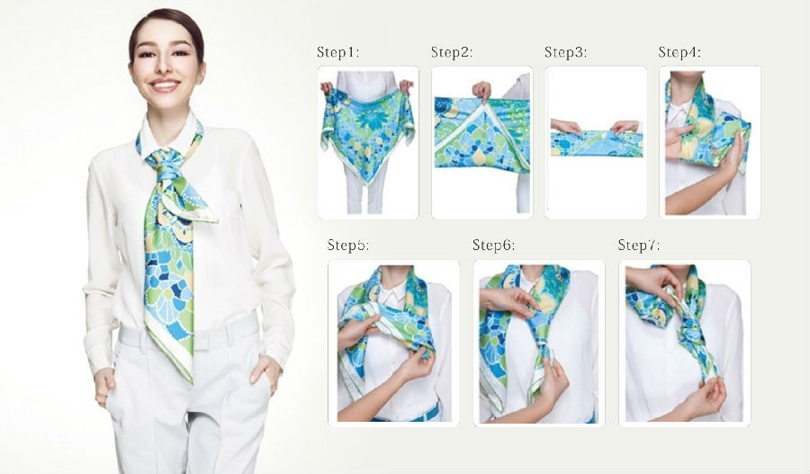 Comment Nouer un Foulard en Soie (2)